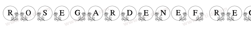 RoseGardenEF Regular字体转换